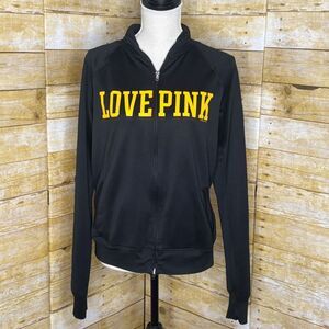 VS PINK MIZZOU TIGERS BLACK GOLD FULL ZIP EVERYDAY OR GAMEDAY WEAR TRACK JACKET